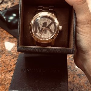 MK Rose Gold Watch